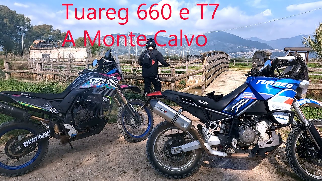 Tuareg 660 e T7 a Monte Calvo