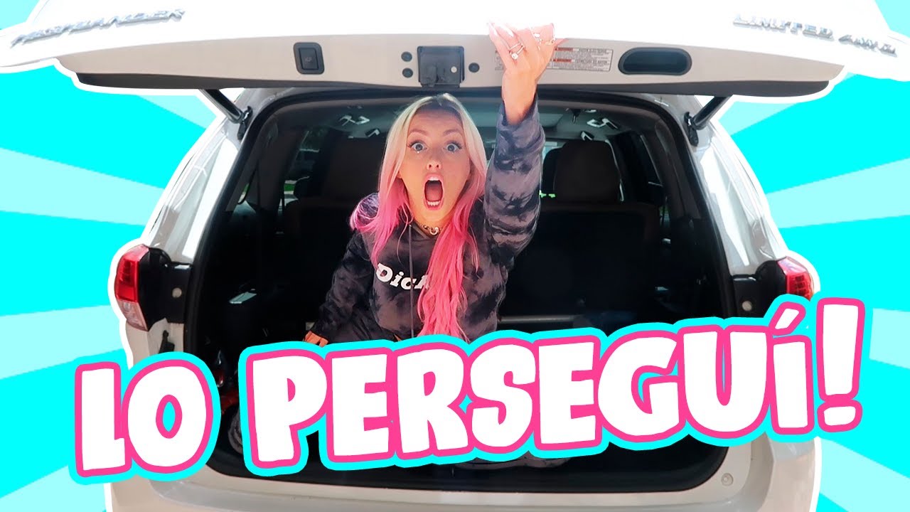 24 HORAS ESPIANDO A MI NOVIO!! 👀 *LO PERSEGUÍ!!*🙊🚗 | Katie Angel