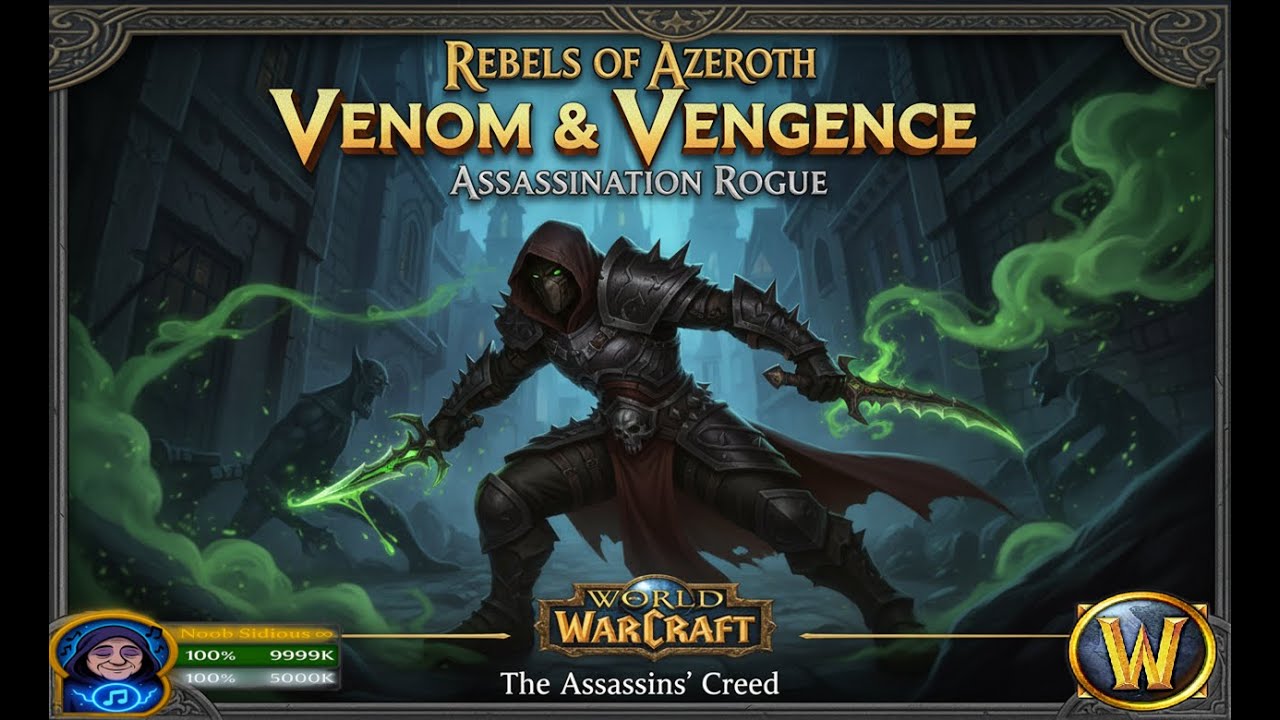 🎧WoW ROGUE VENOM & VENGEANCE 🐍 | The Most Poisonous Rock Track in Azeroth