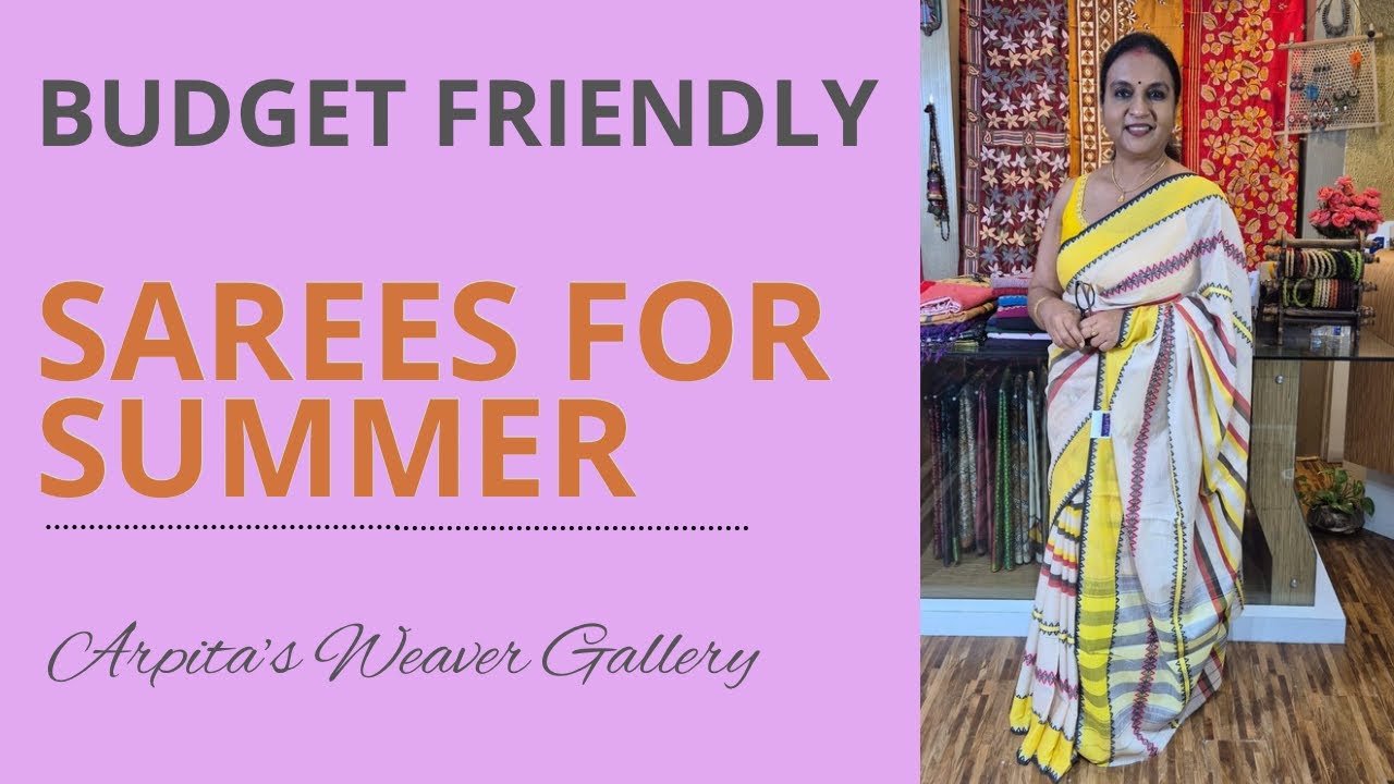 Handcrafted Sarees From Bengal LIVE NOW!! #ARPITASWEAVERGALLERY