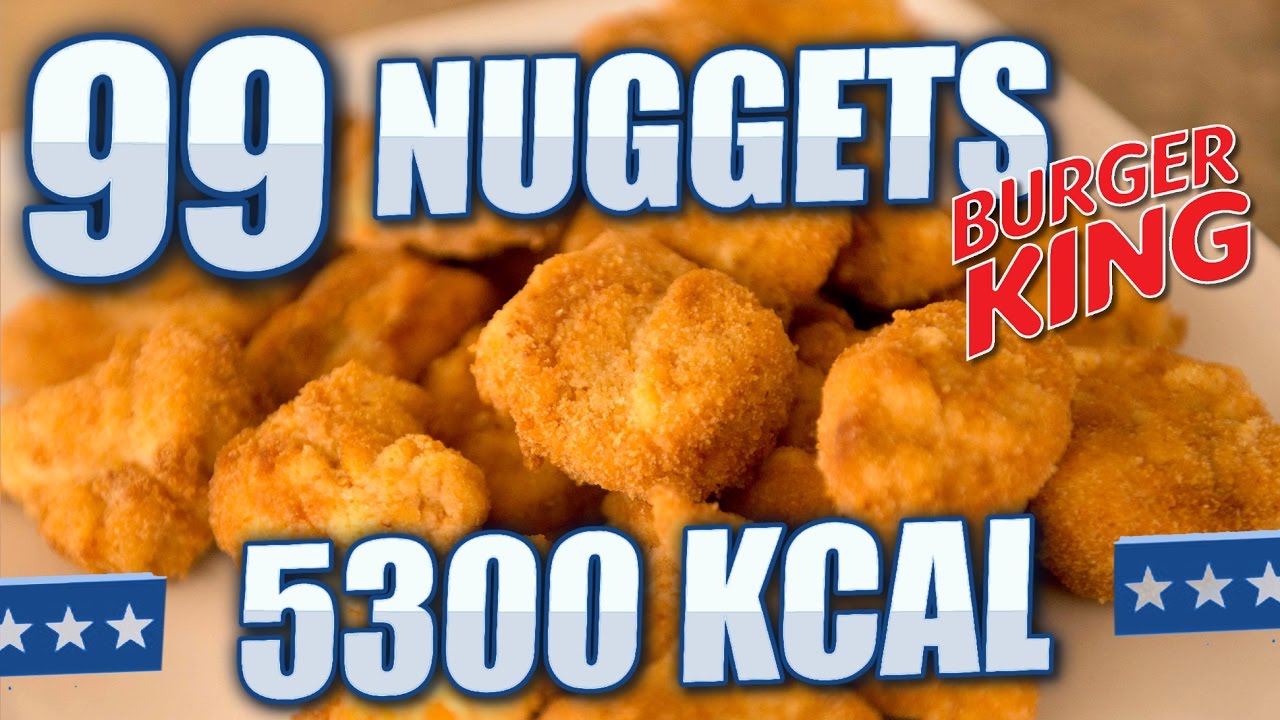 RETO 99 NUGGETS | Burger King (5300 kcal)