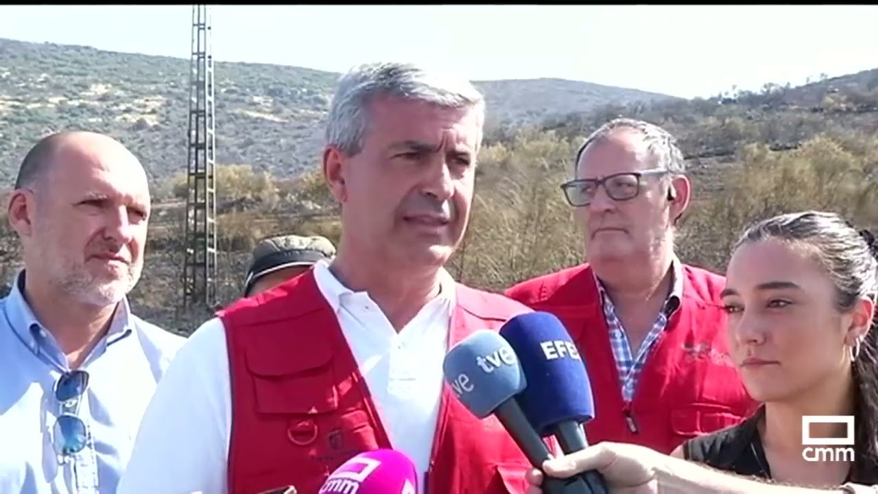 Baja a nivel 0 el incendio declarado en La Estrella, Toledo