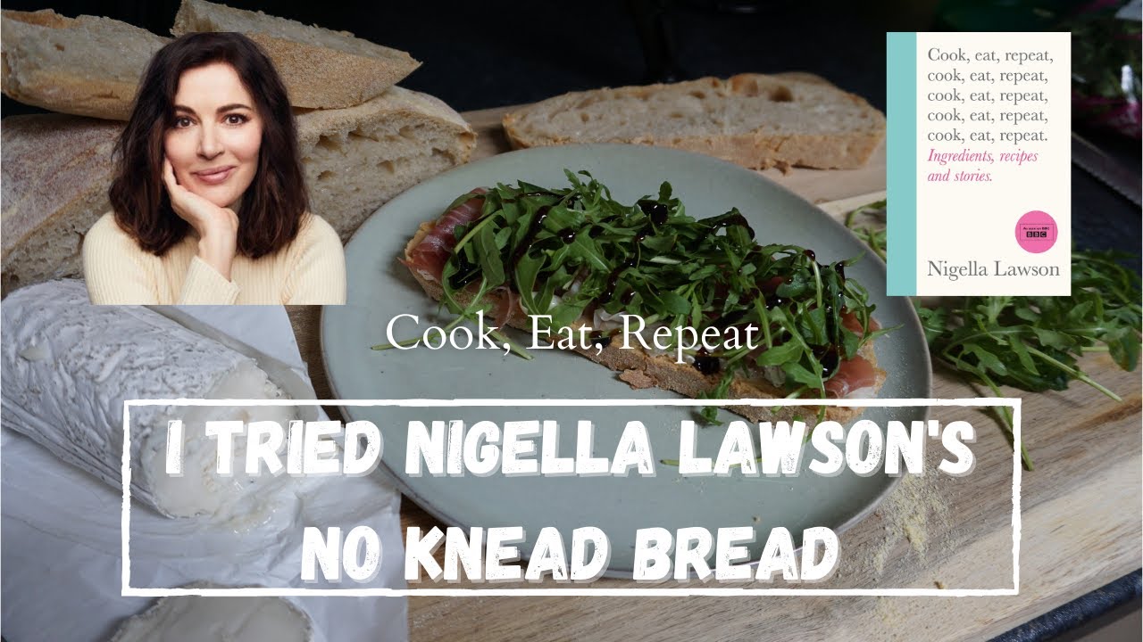 I TRIED NIGELLA LAWSON'S NO KNEAD BREAD // Cook, Eat, Repeat