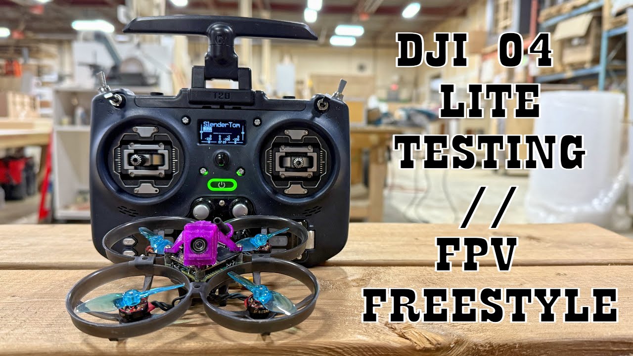DJI O4 Lite Testing // Mobula 8 FPV Freestyle