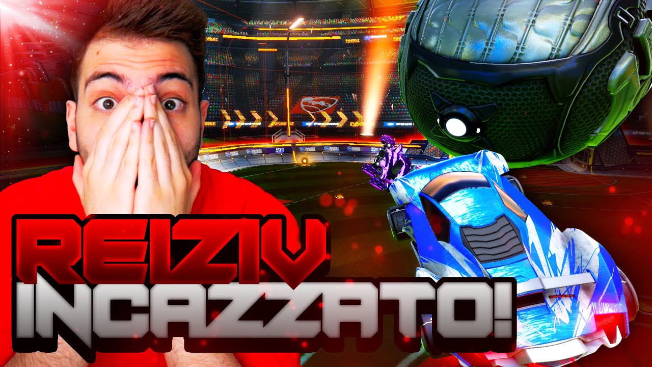 SENTITE COSA DICE @ReiZIV AGLI AVVERSARI! ROCKET LEAGUE ITA GAMEPLAY RANKED 2V2