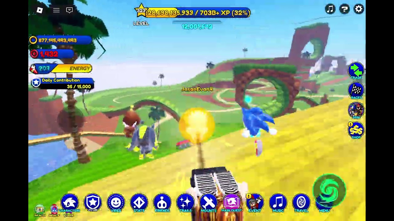 OMg I got classic tails from daily/ now all I need to get classic knuckles then I got the sonic team