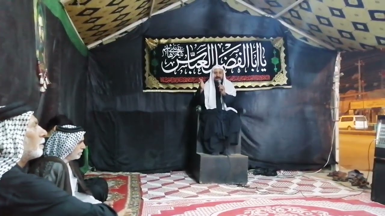 نعي (بحق مصيبة العليلة عليها السلام)عندما دخلت عليها سكينة ع تكَله لا تلمين غراضج يخيتي لا تلمين