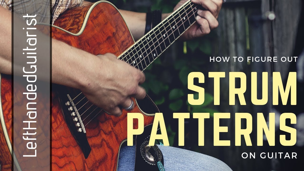 How to work out strum patterns on guitar