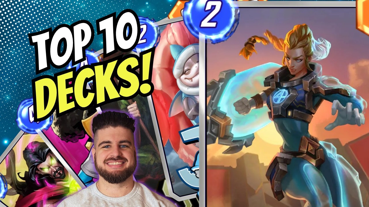 The Top 10 DECKS The BEST Players In The World Are Taking To Golden Gauntlet! | Marvel SNAP Decks