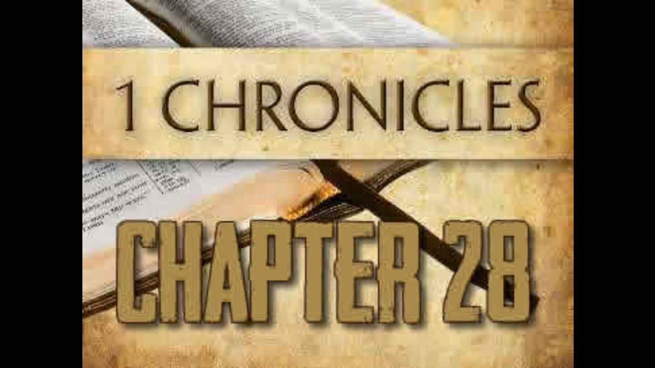 1 Chronicles 28 Bible Study - Calvary Chapel Deerfield Beach