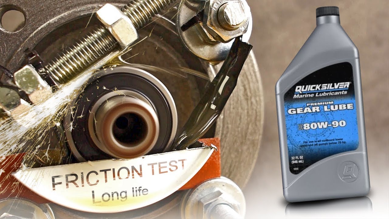 Quicksilver Premium Gear Lube 80W90 Насколько хорошо защищает трансмиссионное масло?