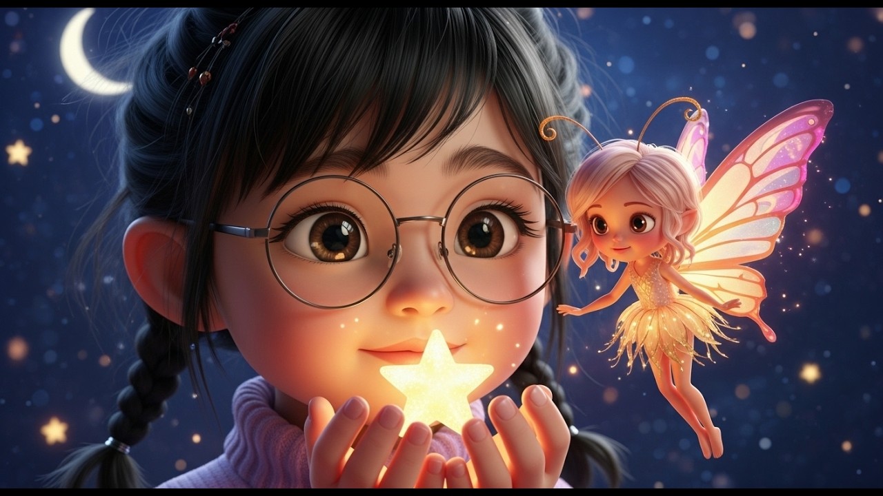 Luna & The Magic World of Stars | Episode 1 – The Glowing Star | Bedtime Story for Kids