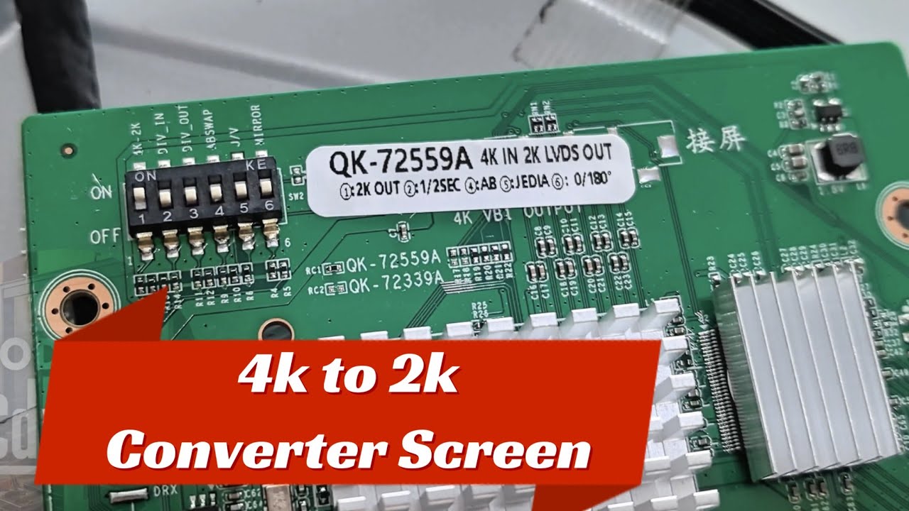 CONVERTER LVDS 4K TO 2K