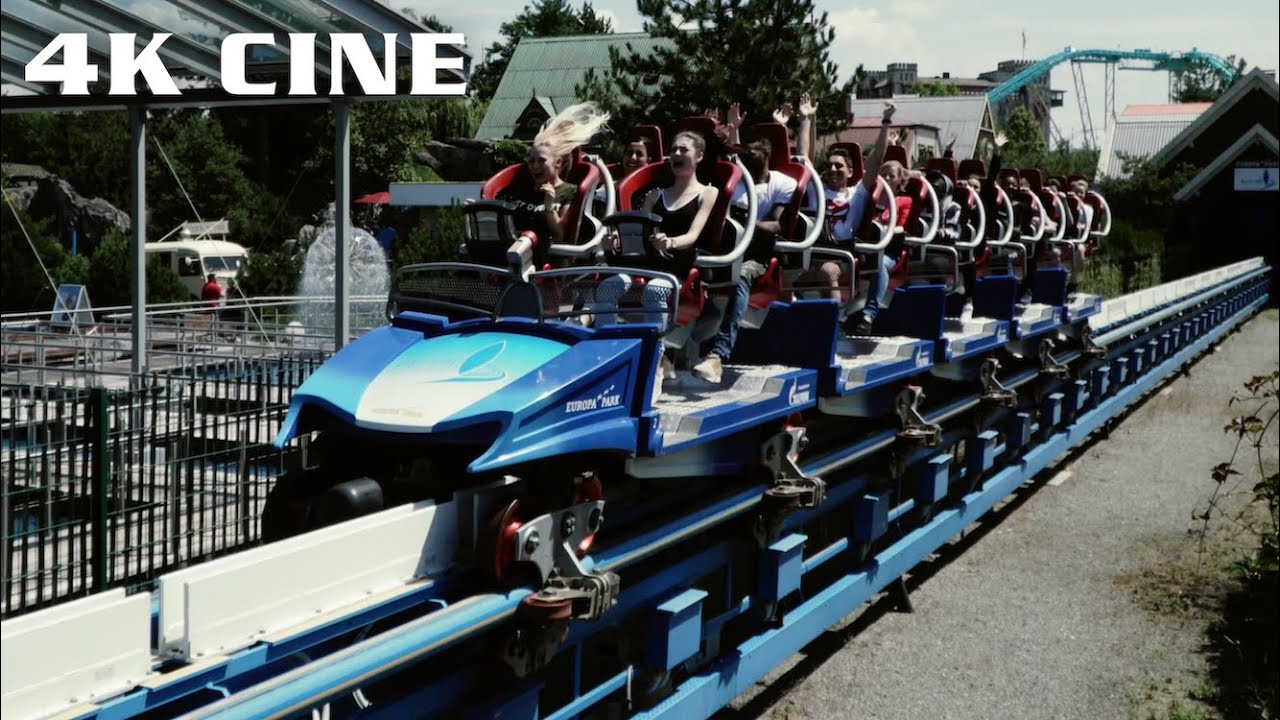 Cinematic Blue Fire Off-Ride Europa Park