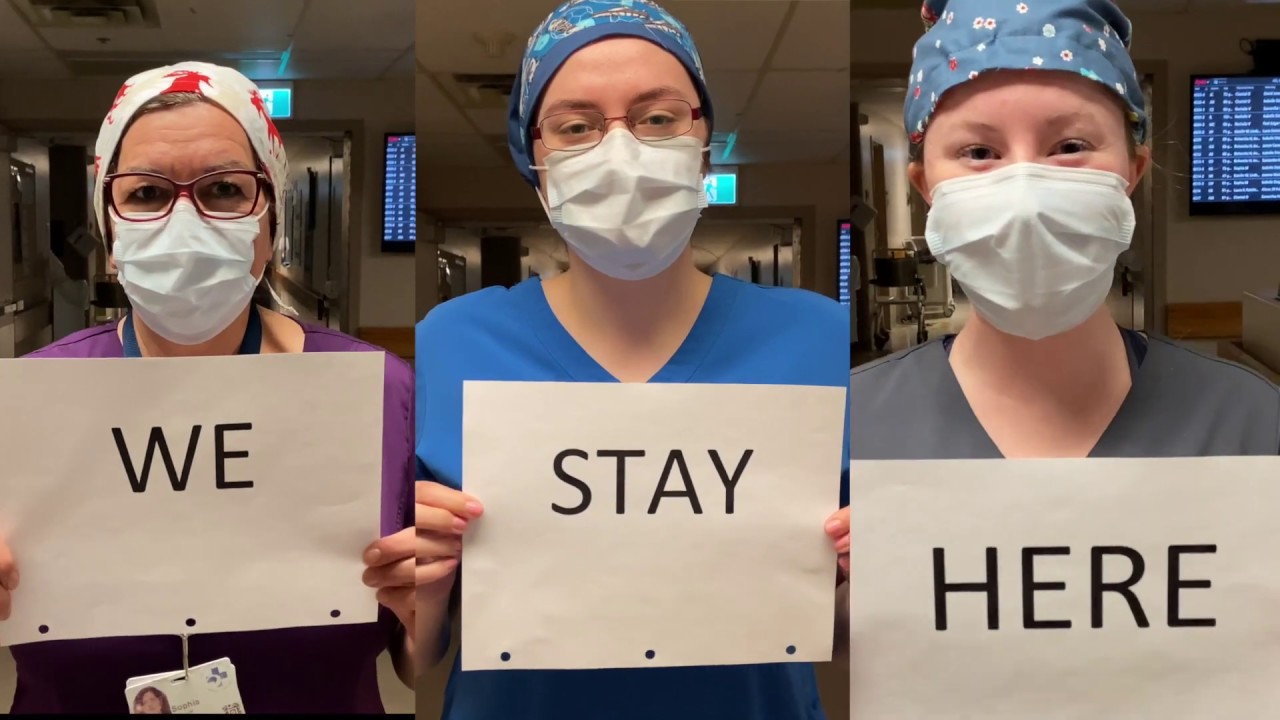 The Ottawa Hospital staff on 6NW say thank you!