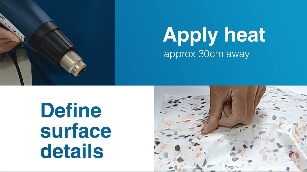 Intura Film – Application onto a 3D support