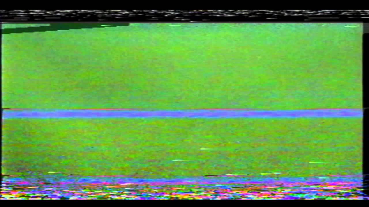 hi8 Tape Distortion Stock Footage
