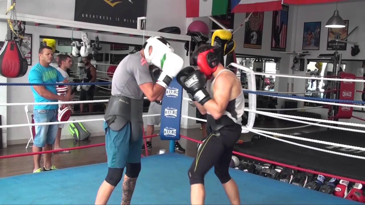 Sparring Petr Petrov & Jerobe 