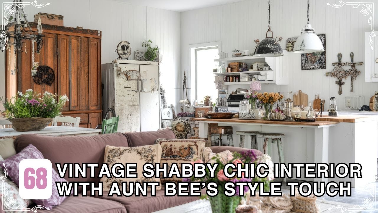 From Mayberry Charm to Rustic Cottage: Creating Vintage Shabby Chic Interiors with Aunt Bee&rsquo;s Touch
