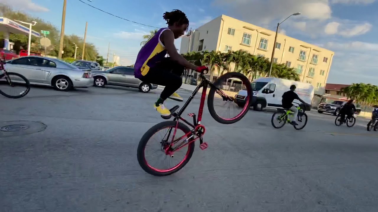 MLK PEDAL BIKE RIDEOUT IN MIAMI🌴