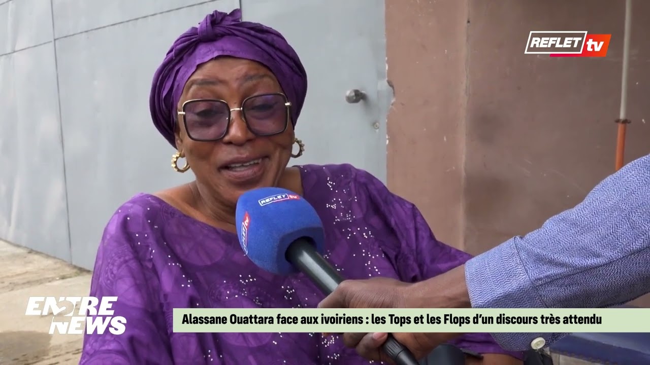 ENTRE 2 NEWS Alassane Ouattara face aux ivoiriens : les Tops et les Flops d'un discours très attendu