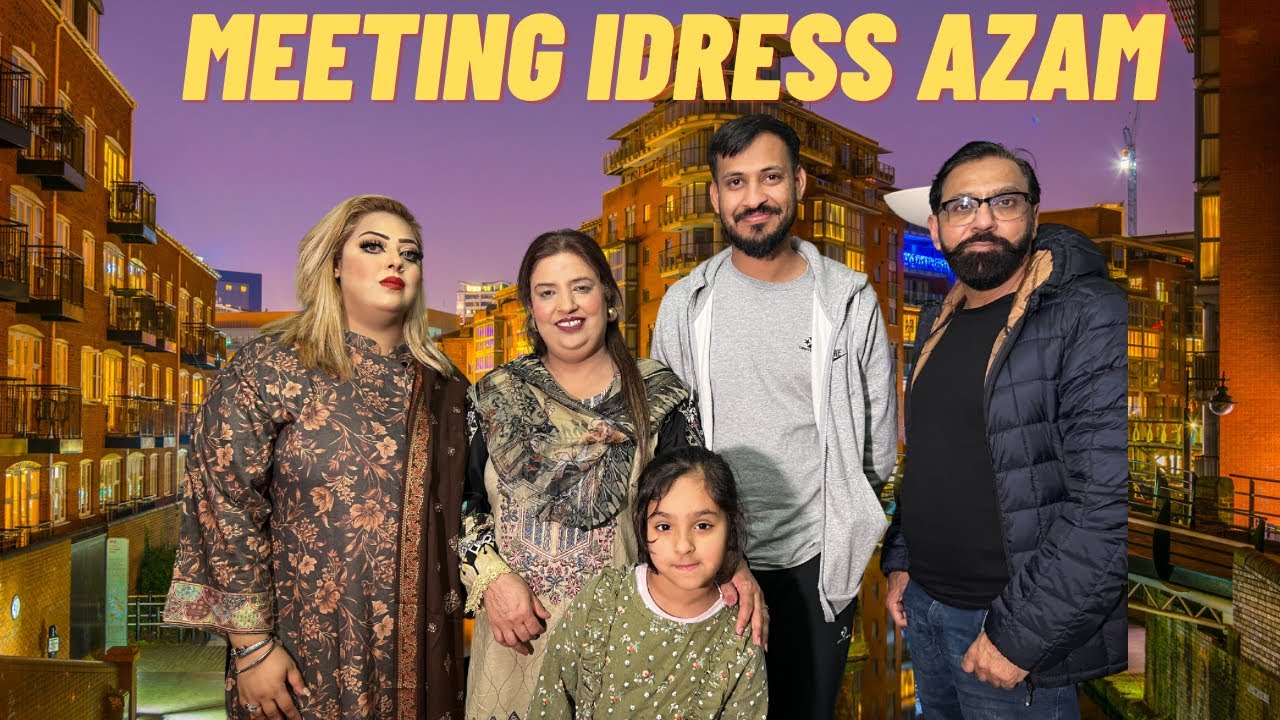 Meeting Idrees Azam | Idress and Haleema’s House | #idreesazam #reflexion #familyvlog #desifood