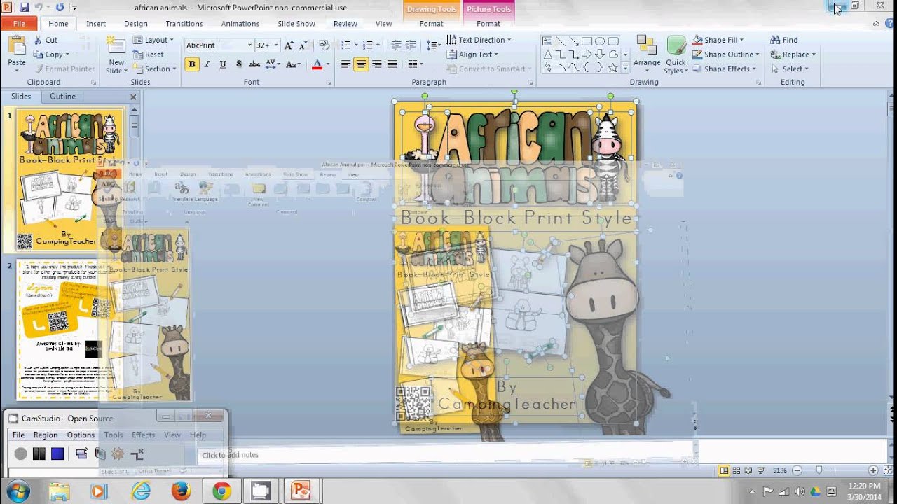 How to make a long pin for pinterest for Teachers Pay Teachers Sellers.
