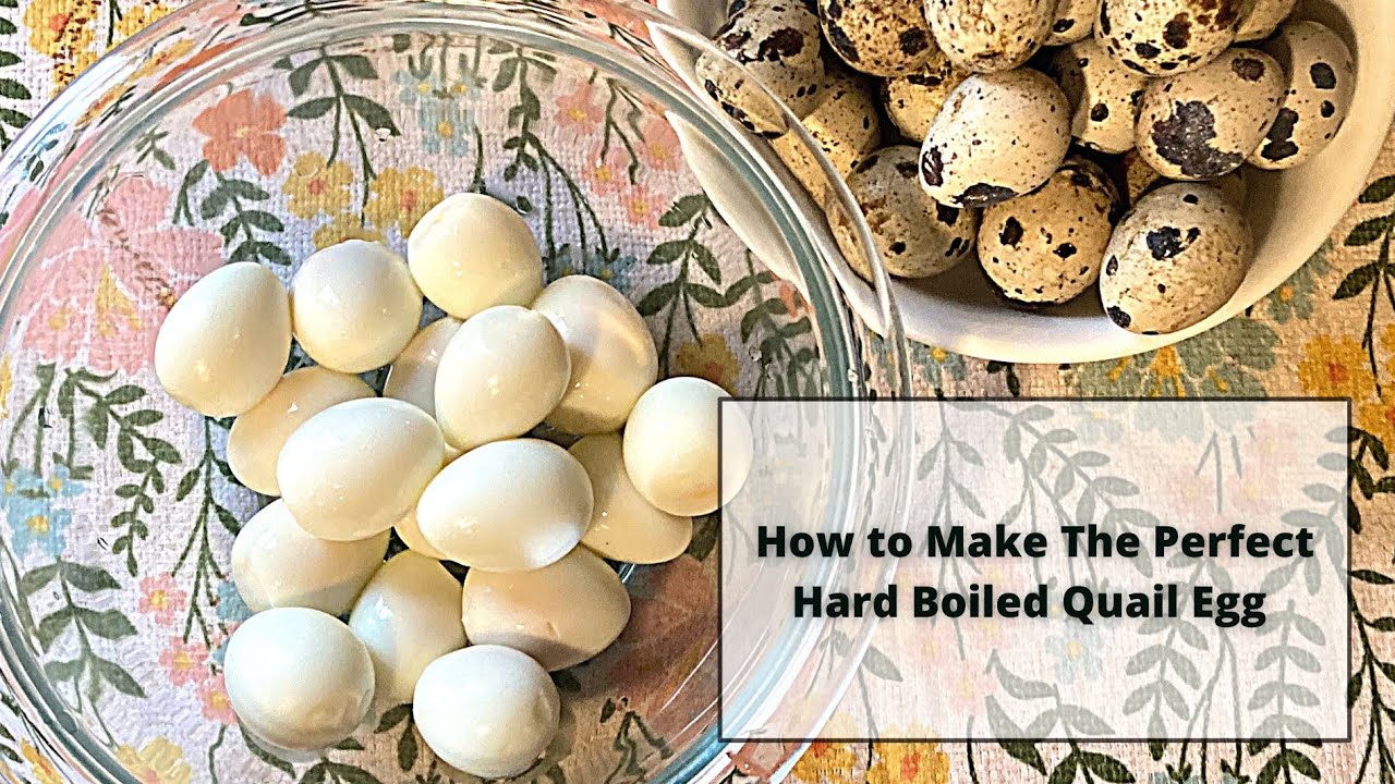 How to Hard Boil Quail Eggs in an Instant Pot