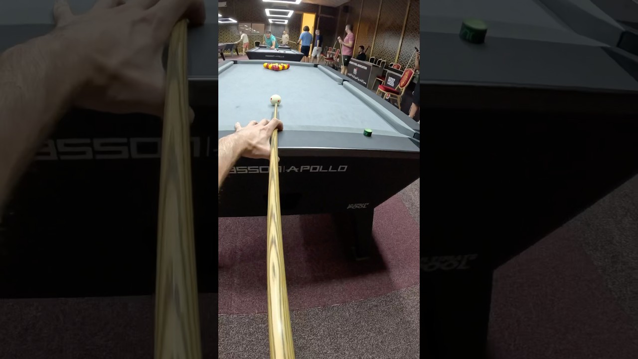 Могу ли я победить ТОМА КАЗИНСА в одной игре в пул? Реванш! 🎱 #пул #английскийпул #бильярд