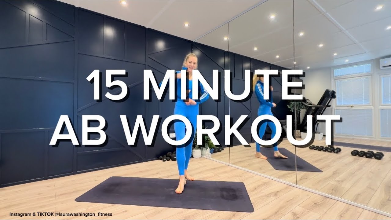 15 MINUTE ABS | Beginner Friendly | No Equipment | QUICK CORE BURN | Abs workout 