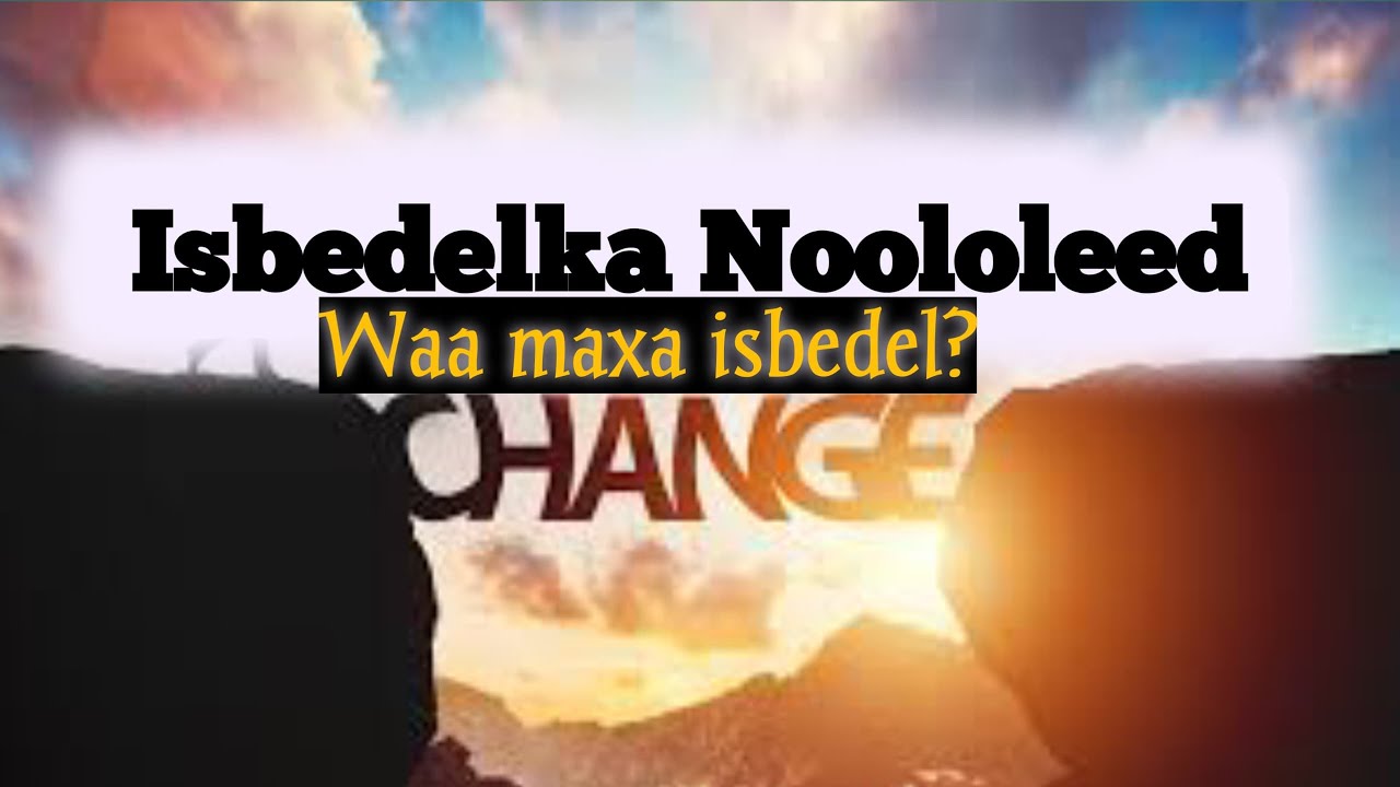 sidee naftaada ubedeli kartaa...........?