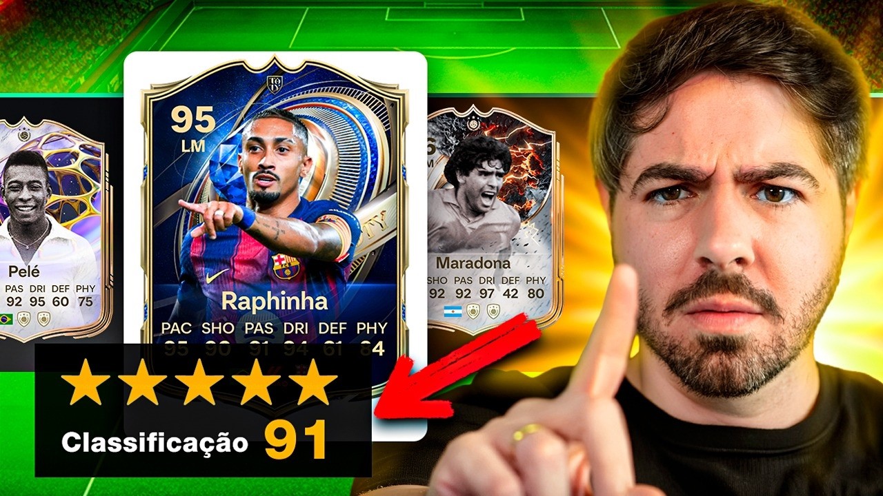 91 NO FUT DRAFT DOS MAIORES OVERS!!! MAS&hellip;