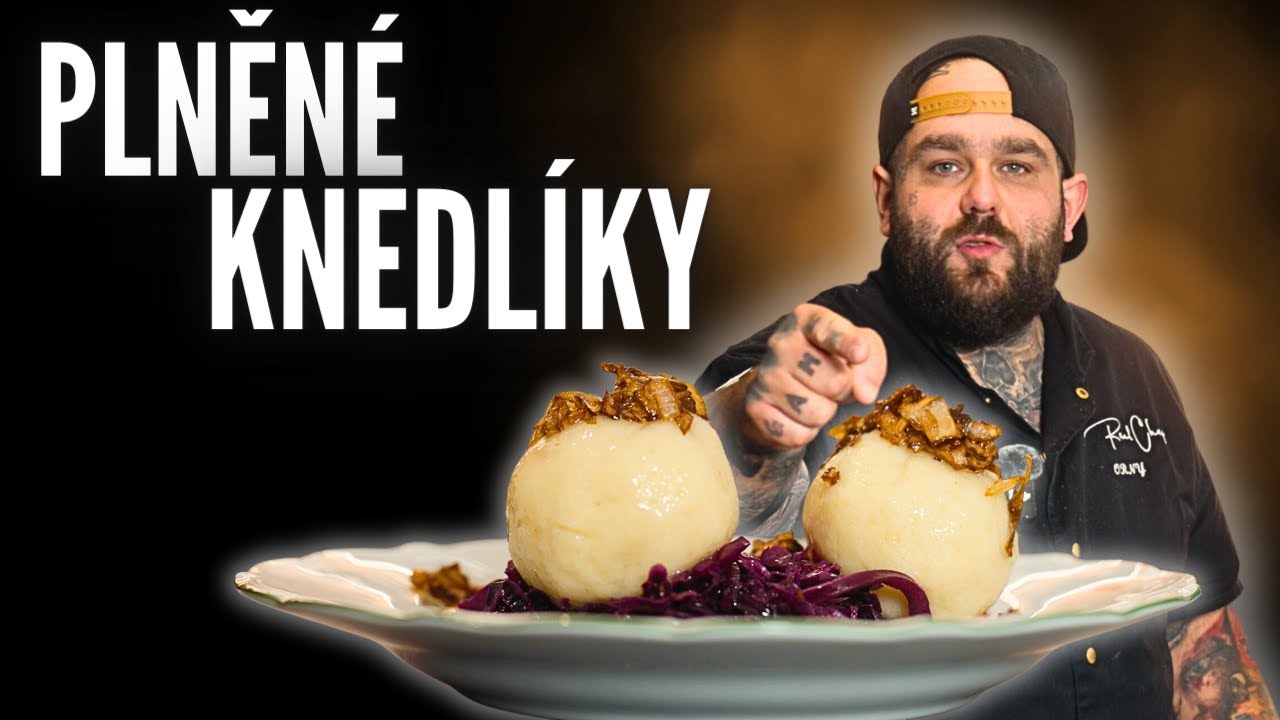 Domácí plněné bramborové knedlíky s uzeným a zelím – jednoduchý recept na tradiční jídlo