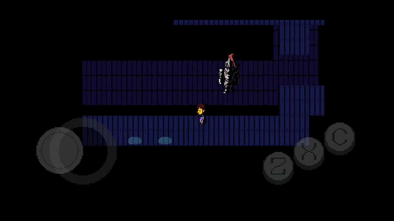 Undyne Chase maze solution | undertale 