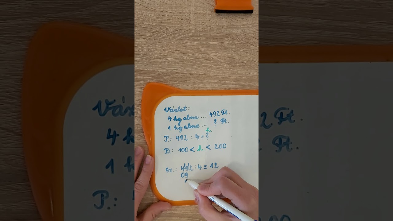 T&uuml;nde n&eacute;ni - &iacute;r&aacute;sbeli oszt&aacute;s, becsl&eacute;s 2