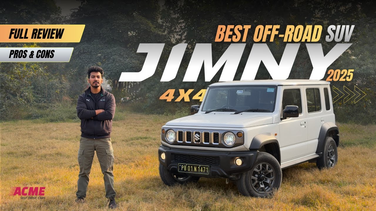 The Best SUV under 15 lac? : Maruti Jimny 4x4 | is Thar Better ? #jimnyoffroad #carreview  #thar4x4