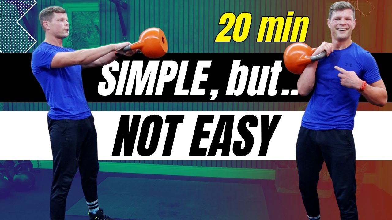 20-Minute Kettlebell Workout for Busy Parents | Build Muscle & Burn Fat at Home