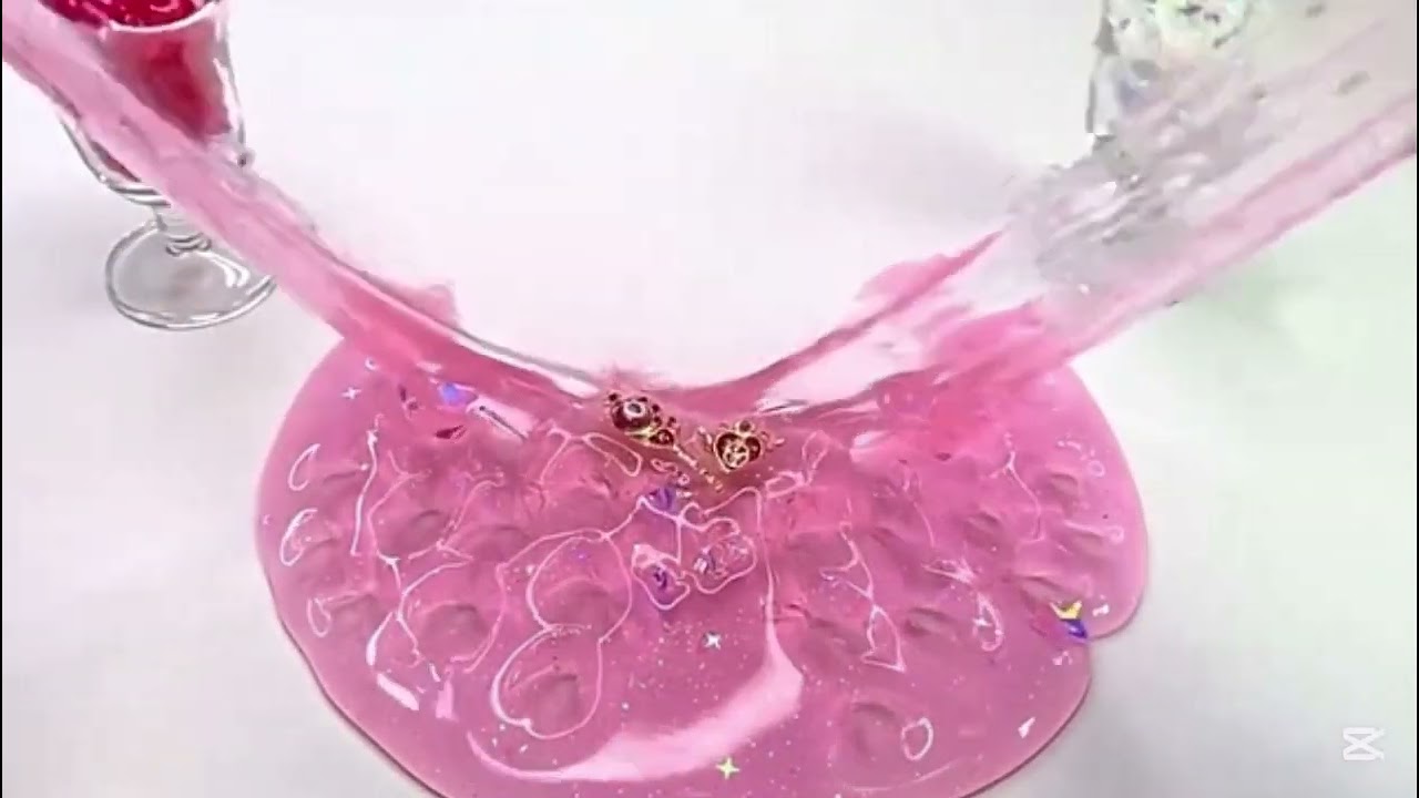 Pink asmr slime🩷
