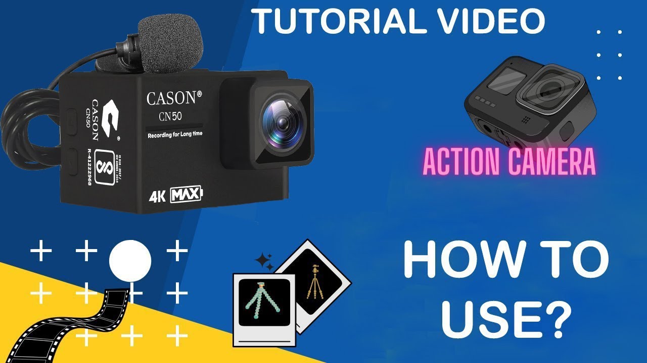CASON CN50 Action Camera Tutorial | CN50 How To Use Accessories | CN50 Motovlog Setup & Tips To Use