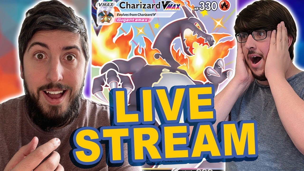 PULLING A SHINY CHARIZARD FOR VIEWERS! | Opening Shining Fates and Hidden Fates packs!