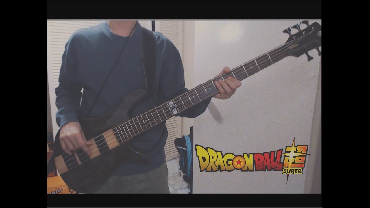 Dragon Ball Super Opening 1 - Bass cover (Chouzetsu Dynamic! - Kazuya Yoshii)