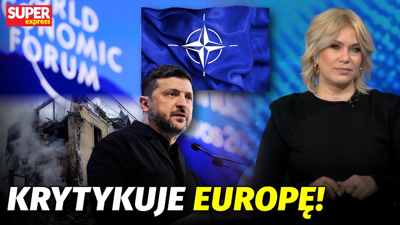 Biedrzycka EXPRESSEM: Zełenski GRZMI w Davos. 