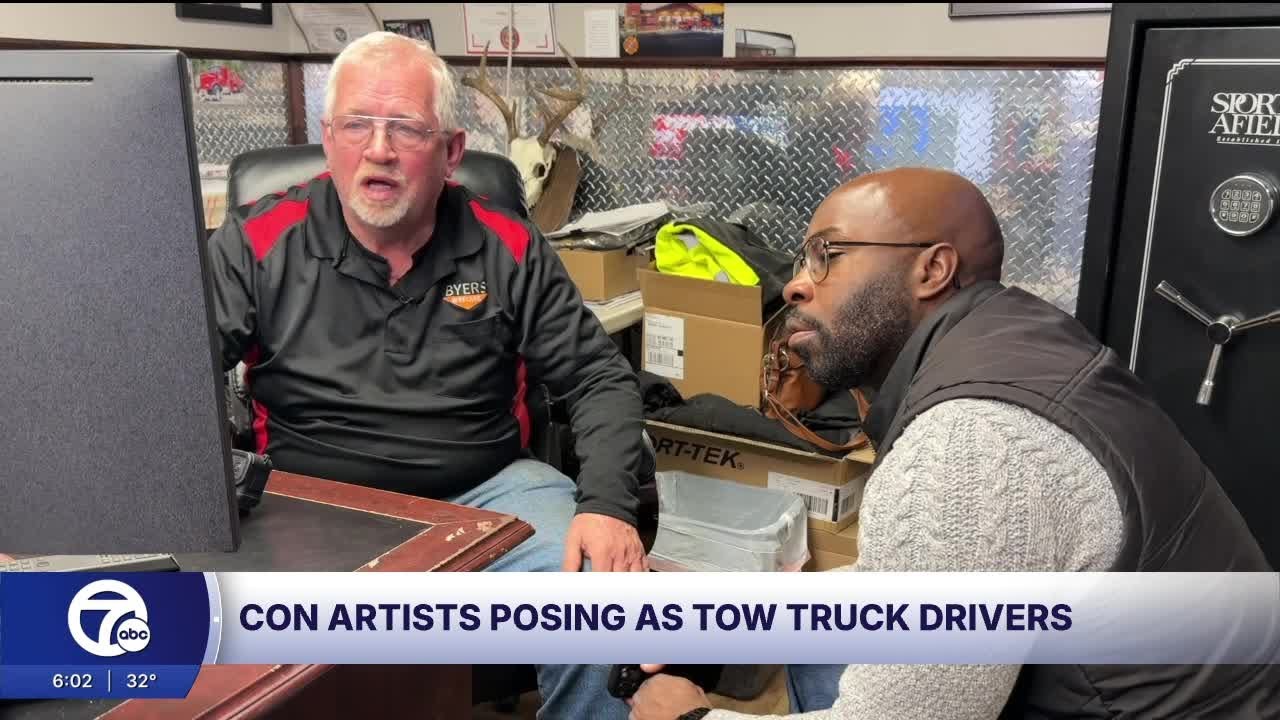 Scammers posing as tow truck companies are demanding hundreds up front