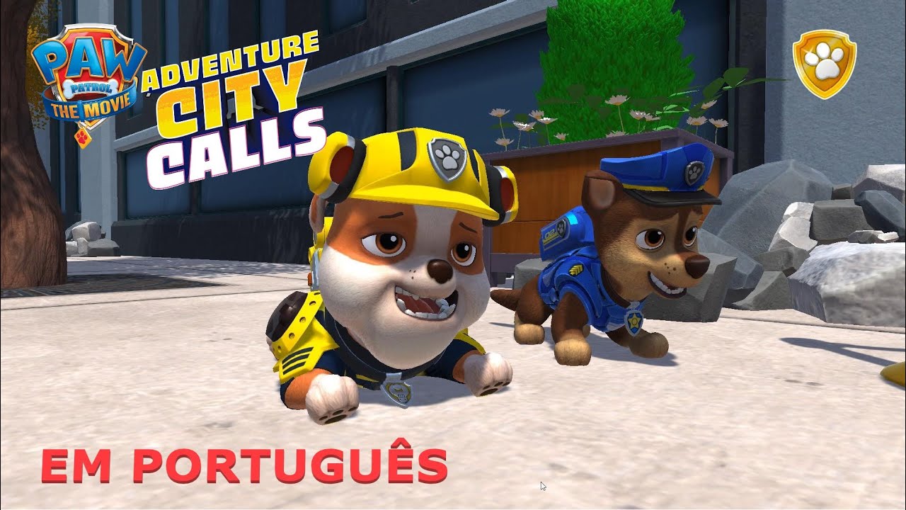 Patrulha Canina: O Filme A Cidade da Aventura está chamando. Episódio 4. Em português.