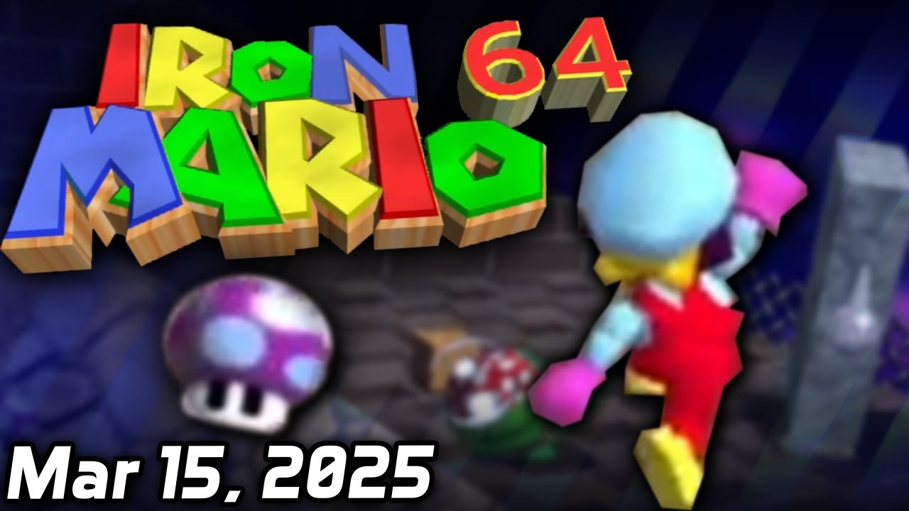 [SimpleFlips] Super Mario 64 Randomizer: IronMario Attempts [Mar 15, 2025]