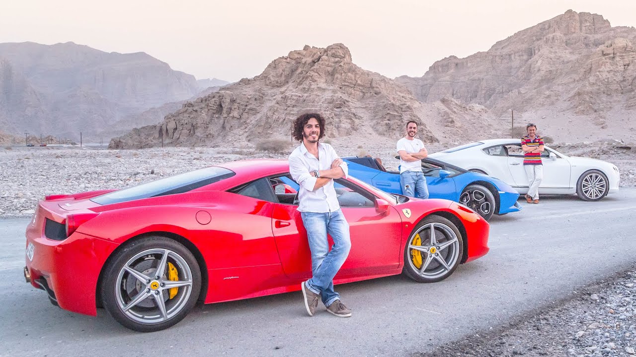 Driving a Ferarri 458 in Dubai!