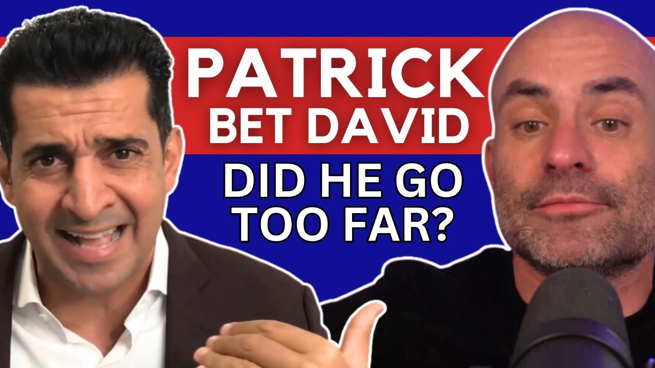 Patrick Bet David Drops Shocking Bombshell In This Exclusive Interview