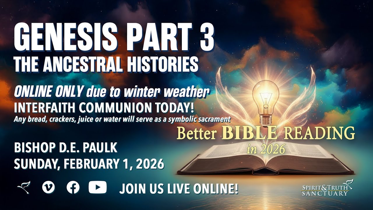 Genesis Part 3 - The Ancestral Histories  | Bishop D.E. Paulk