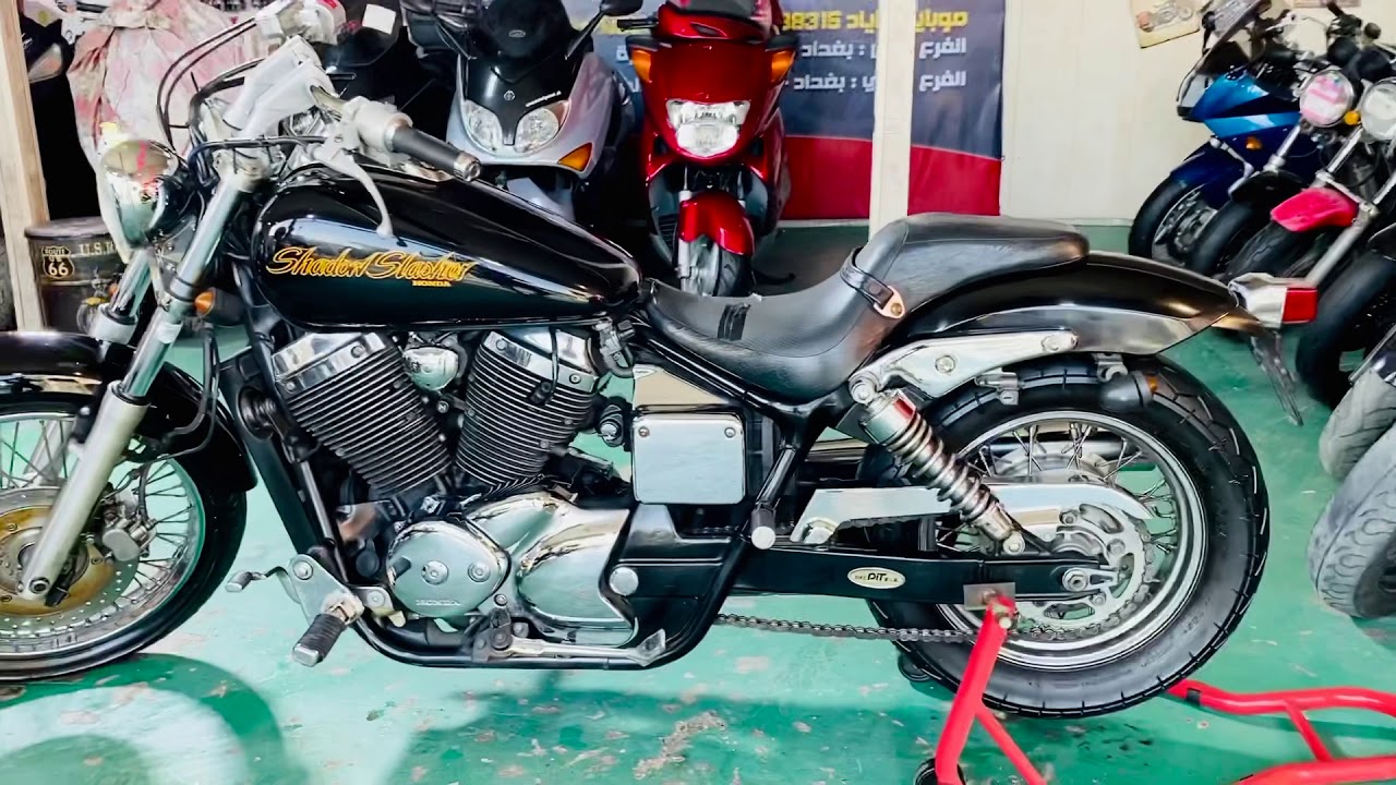 HONDA SHADOW SIASHER 400cc دراجة هوندا شادو سلشر