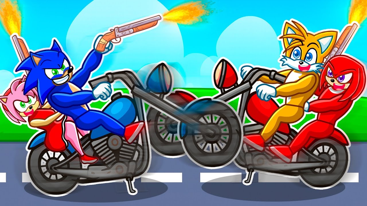 GTA 5 pero CHOCAMOS EN SUPER MOTOS!